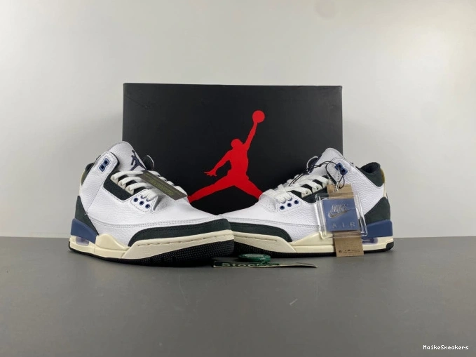 MaikeSneakers 3 SP x Diffused Ma OG Air Jordan HV8571-100 Maniere A Blue 0717